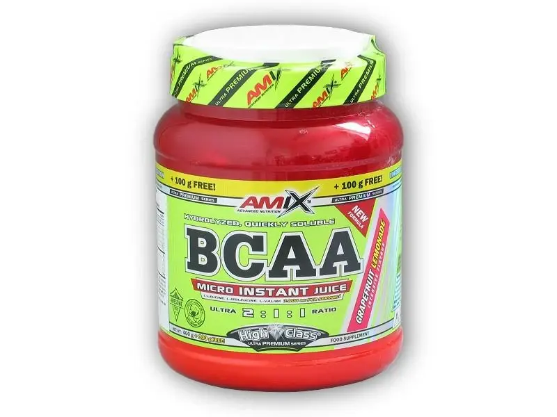 Amix High Class Series BCAA Micro Instant Juice 400g+100g free