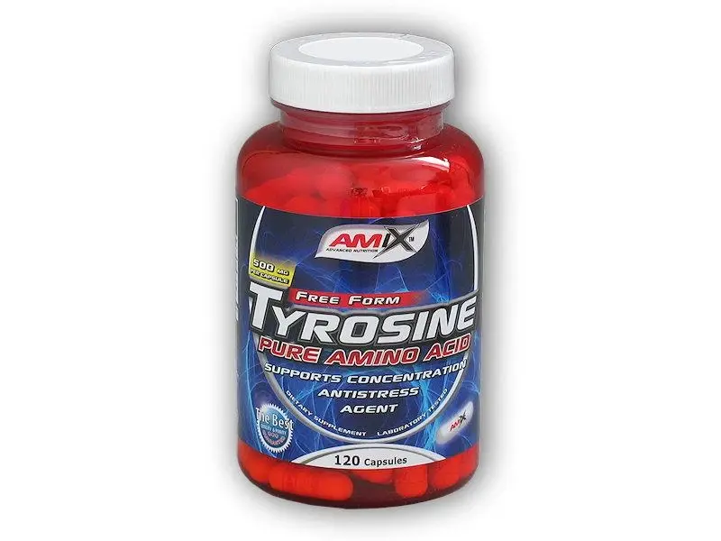 AMIX Tyrosine 500 mg, 120 kapslí