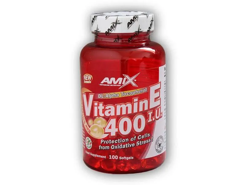 AMIX Vitamin E 400 IU, 100softgels
