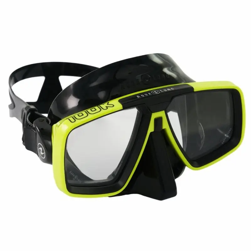 Potápěčská maska Aqualung LOOK silikon černý, žlutá MS5440107LC