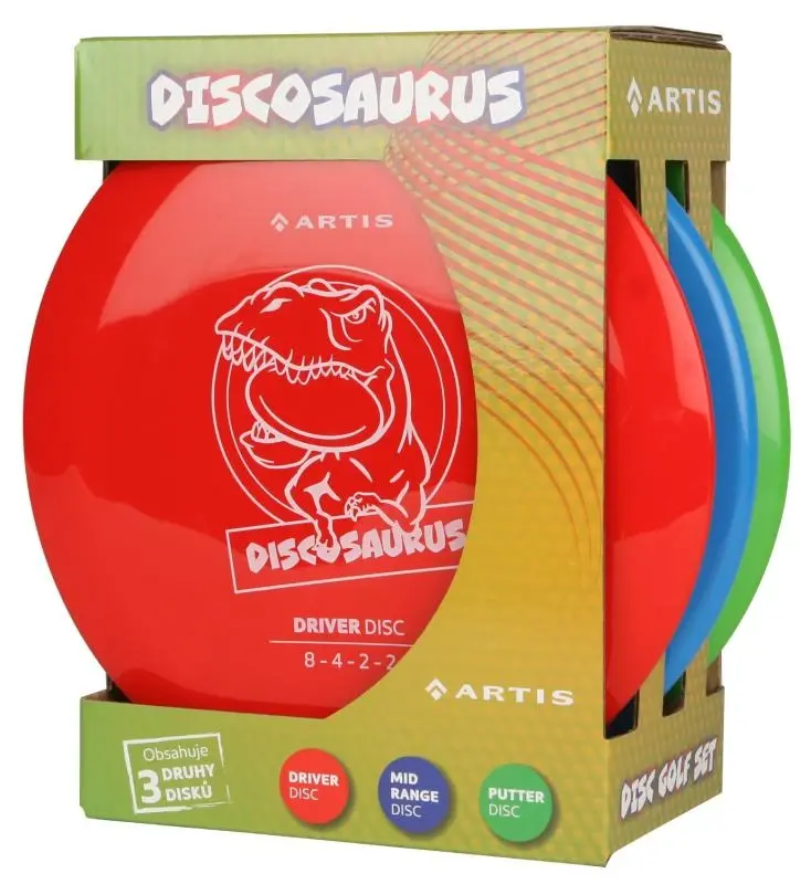 Disc Golf Discosaurus Set sada disků, 1 sada