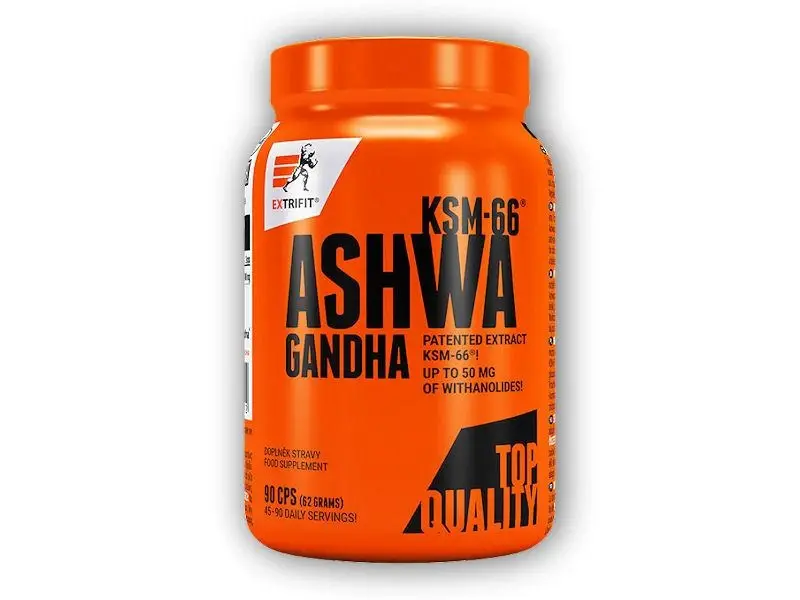 Extrifit Ashwagandha KSM-66 90 kapslí