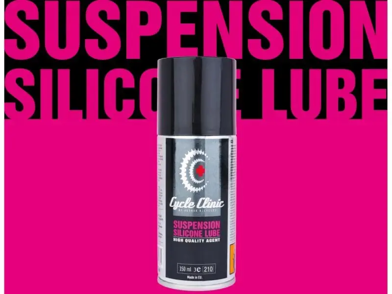 Author Cycle Clinic Suspension Silicone Lube černé 150 ml mazivo na odpružení