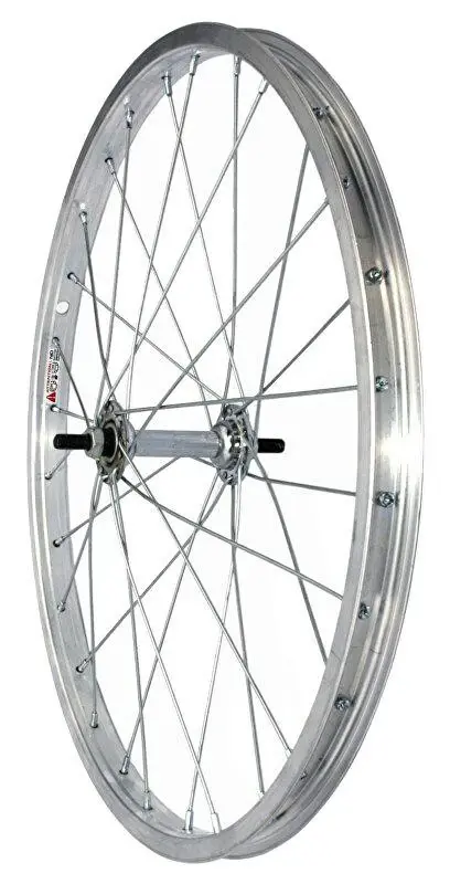 Basic Zapletené kolo 20" přední Zinek Fe Al