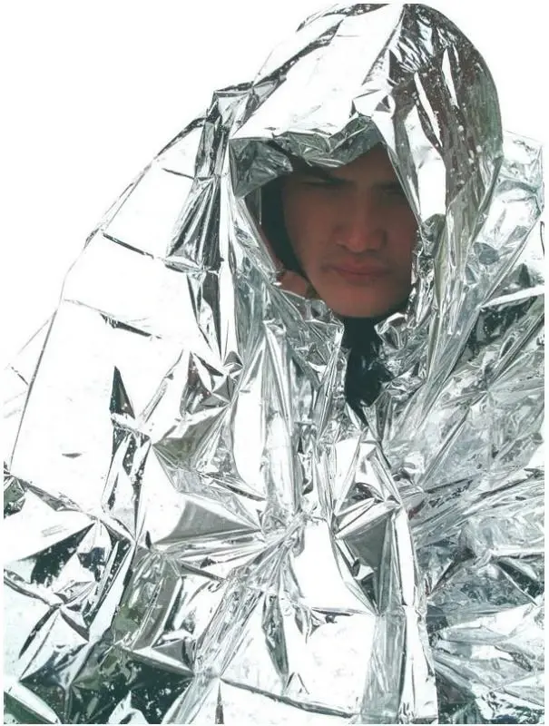 BCB Adventure termofólie Hypothermia Blanket stříbrná