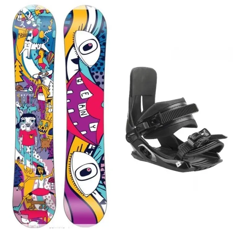 Beany Bark dětský snowboard + Hatchey Tactic Junior vázání