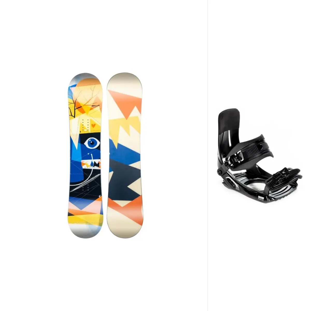 Beany Bonjour dětský snowboard + Croxer MP180 snb vázání