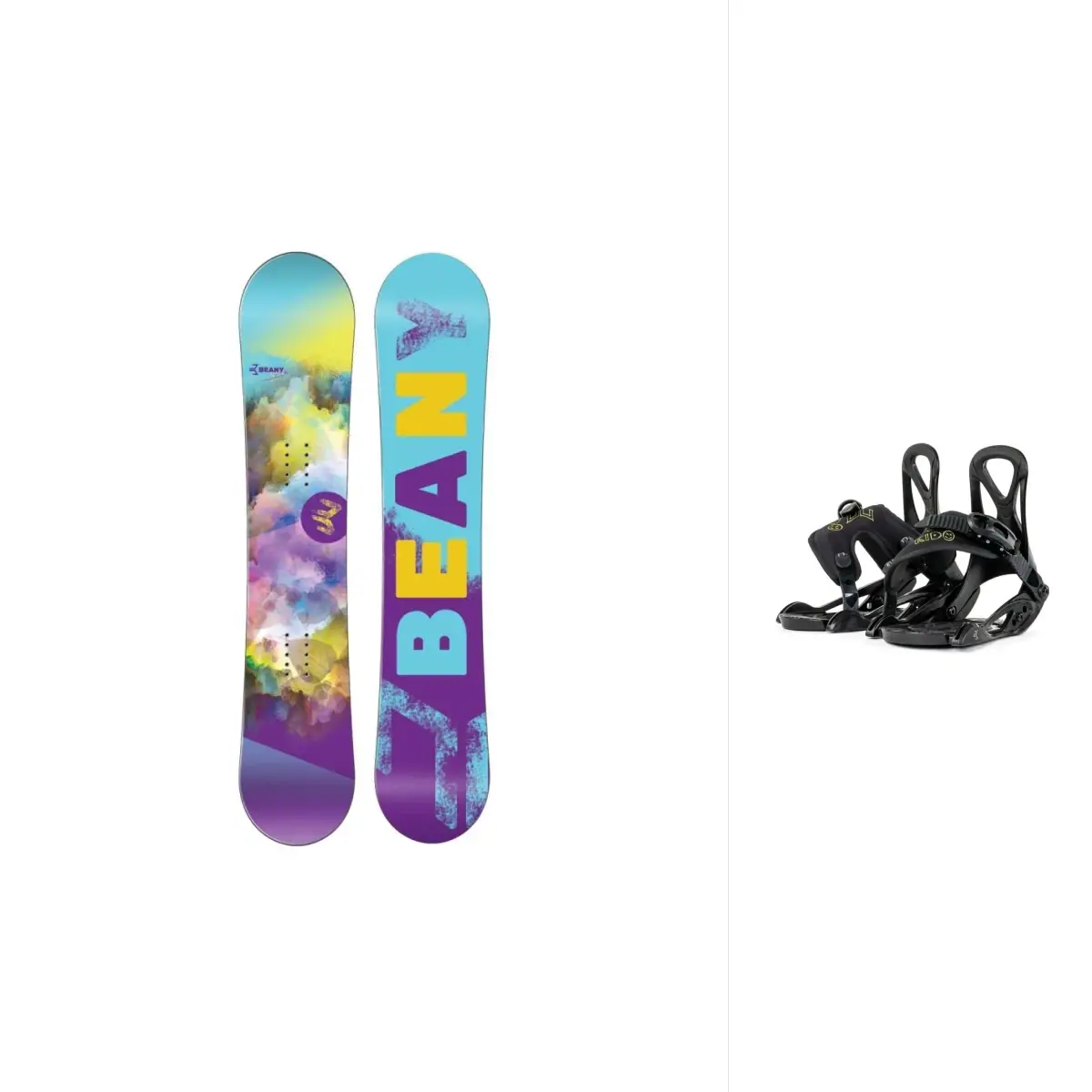 Beany Meadow dívčí snowboard + Beany Kido dětské vázání