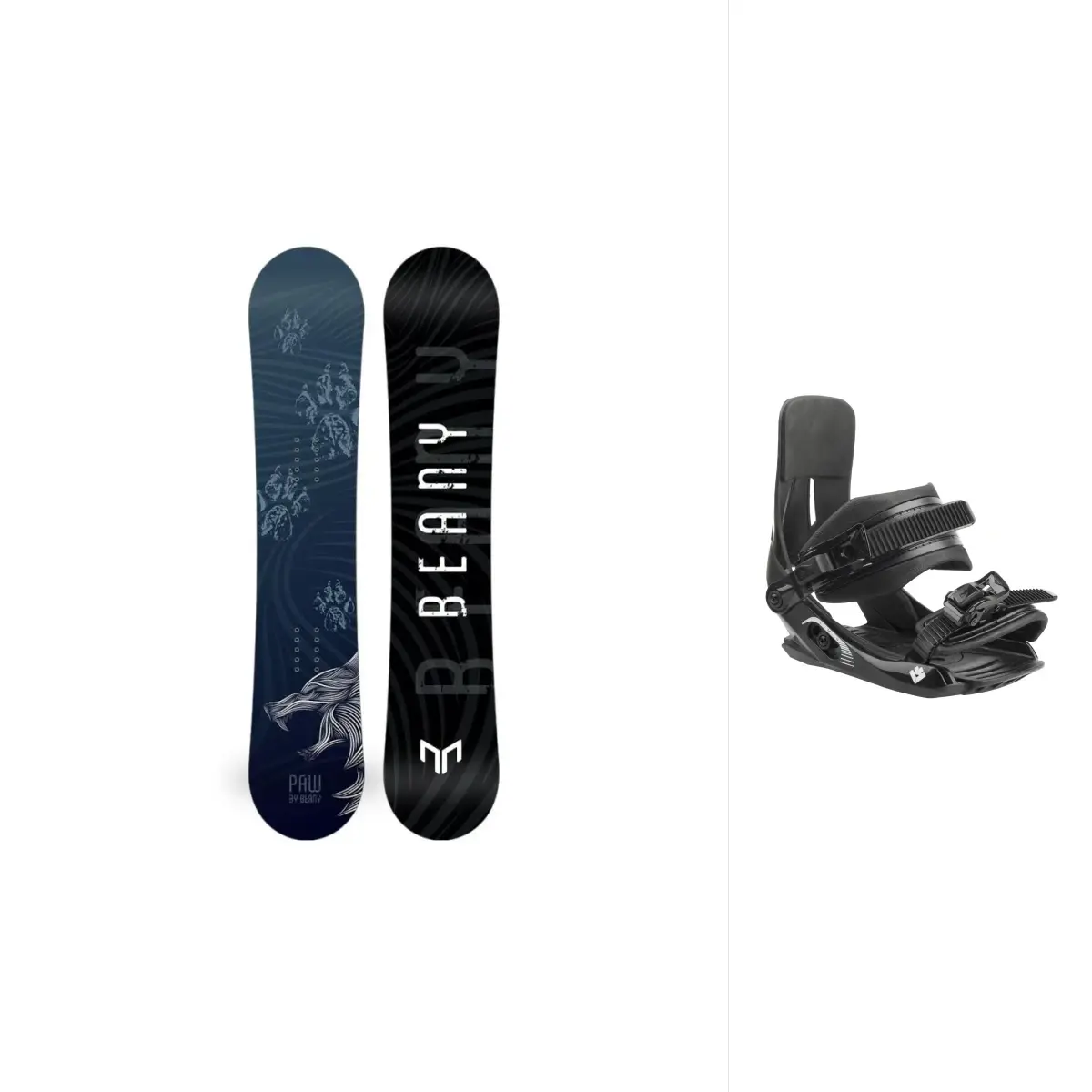 Beany Paw juniorský snowboard + Hatchey Tactic Junior vázání