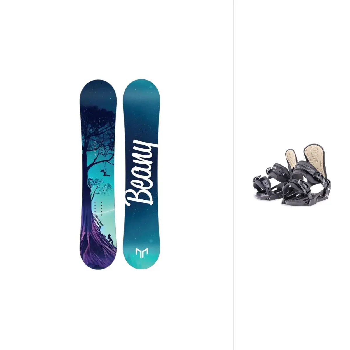 Beany Swing dětský/juniorský snowboard + Beany Junior vázání