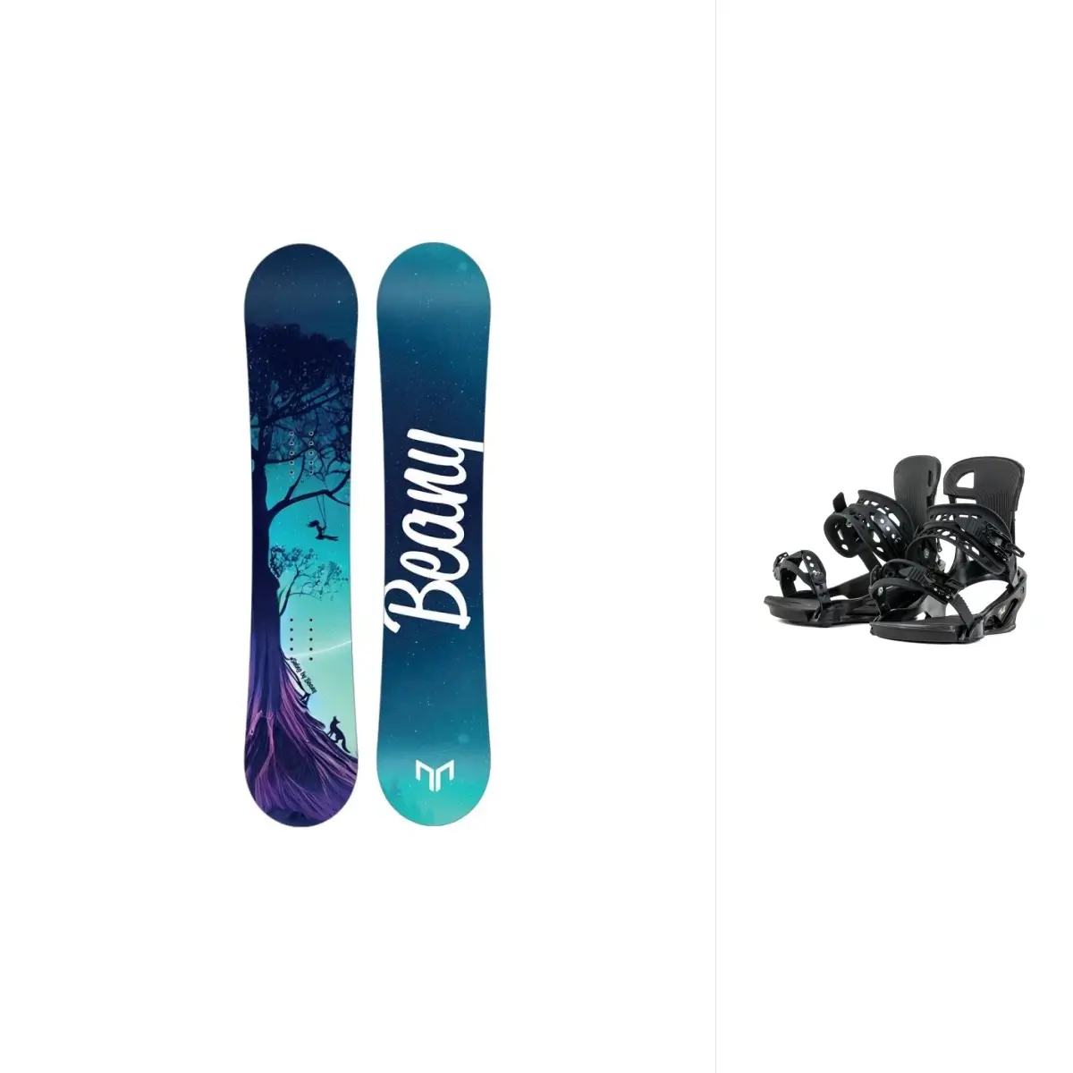 Beany Swing dětský/juniorský snowboard + Beany Trust vázání