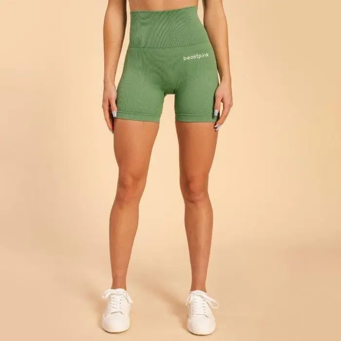 BeastPink Dámské šortky Hyper Olivine