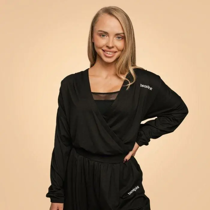 BeastPink Women‘s Breeze Top Black POUZE S (VÝPRODEJ)