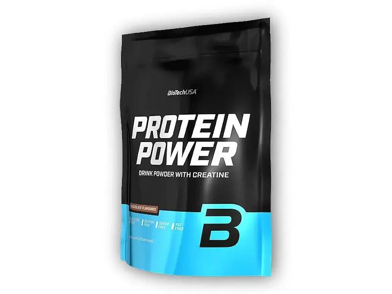 BioTech USA Protein Power, 1000 g Příchuť: