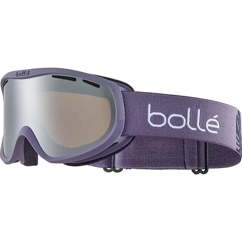 Bolle Sierra-Plum Monstera Matte-Black Chrome -cat.3 lyžařské brýle