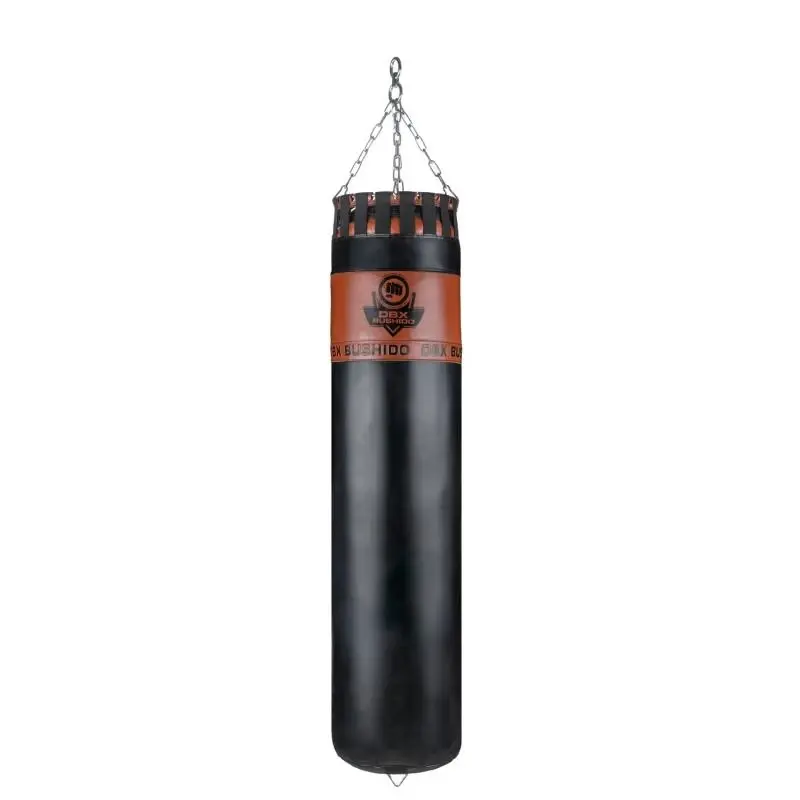 BUSHIDO Profesionální kožený boxovací pytel DBX Sovereign 140/45cm prázdný