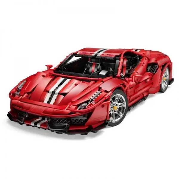 DOUBLE E CaDA RC stavebnice Italian Super Car 1:8 3187 dílků