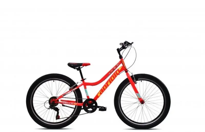 Capriolo Horské jízdní kolo DIAVOLO 400 24"/12" oranžovo-žlutá