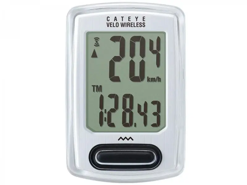 CATEYE Cyklopočítač CAT Velo Wireless (VT230W) (bílá)