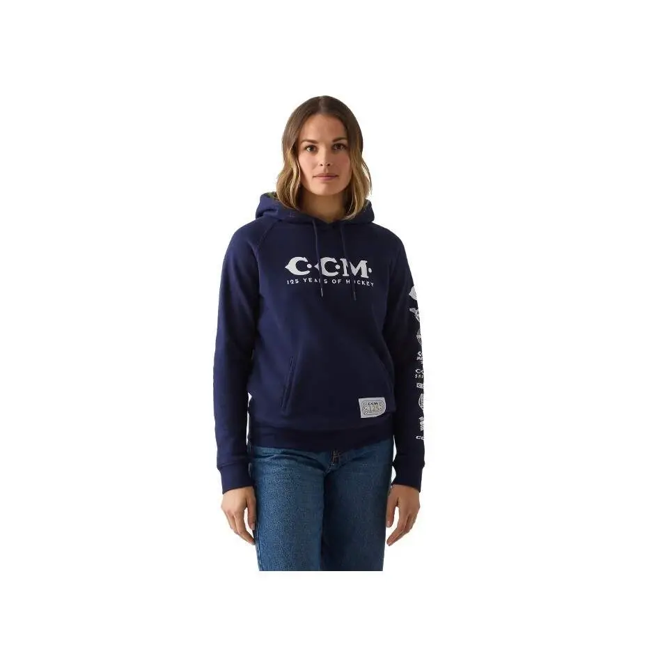 CCM Dámská mikina 125 Years Pullover Hoodie SR