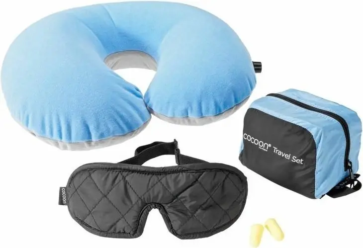 Cocoon Travel Set Ultralight light blue 3dílná cestovní sada