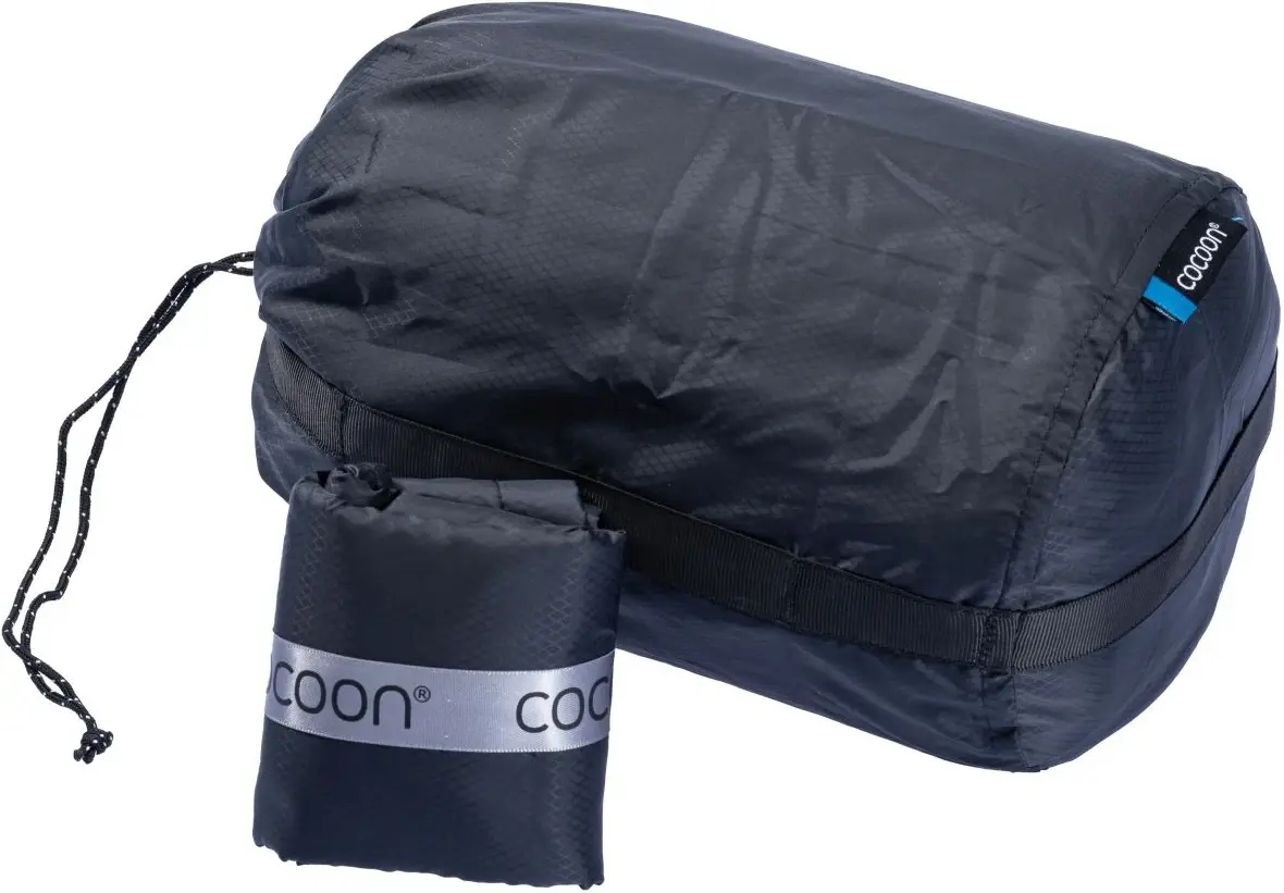 Cocoon Pillow Stuff Sack S phantom black/light blue úložný vak