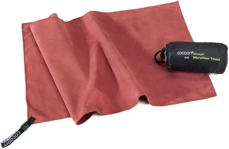 Cocoon ultralehký ručník Microfiber Towel Ultralight XL marsala