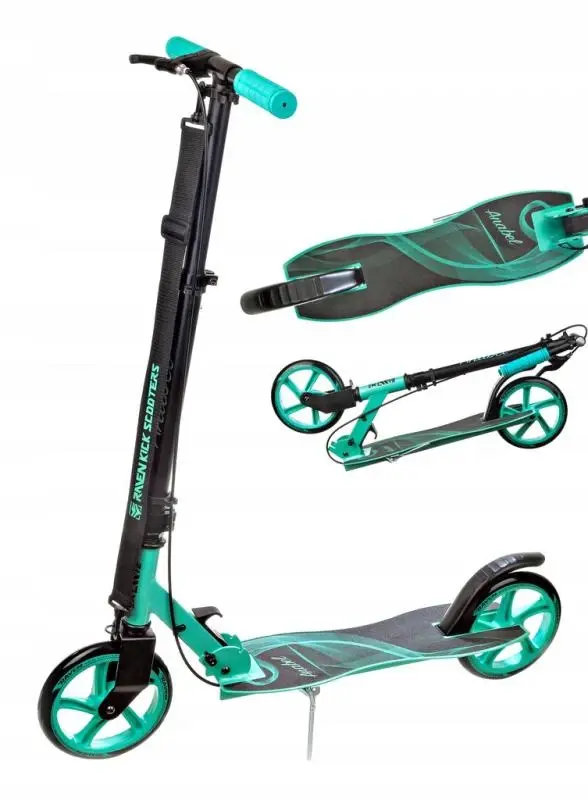 Raven Anabel 200mm mint koloběžka s ruční brzdou