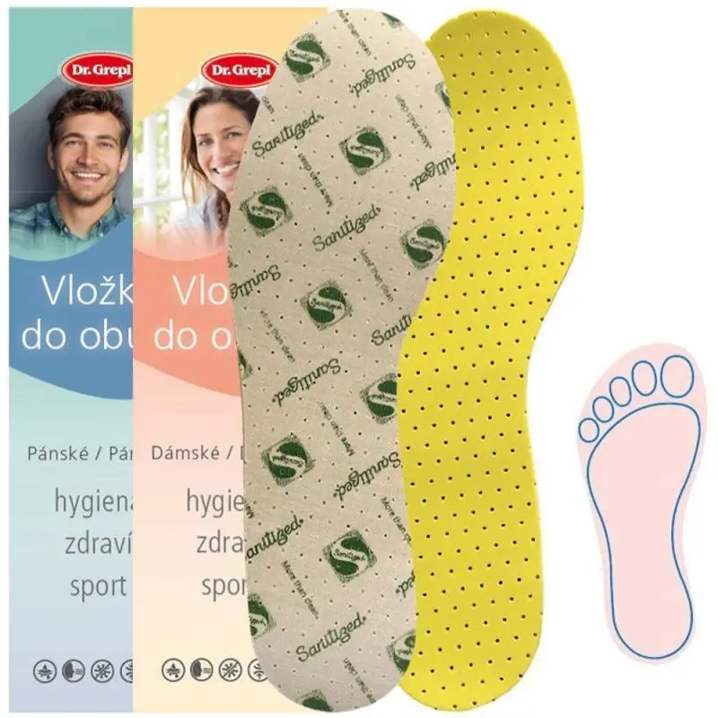 Dr.Grepl Dr. Grepl Dámské vložky do bot žluté