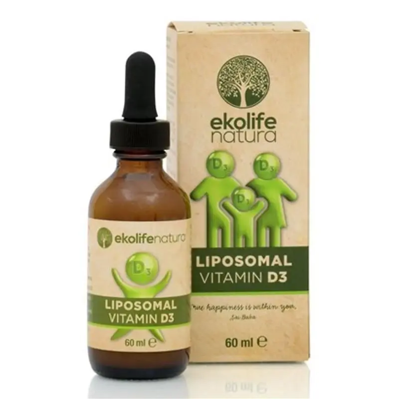 Ekolife Natura Liposomal Vitamin D3 (Lipozomální vitamín D3) 60 ml (VÝPRODEJ)
