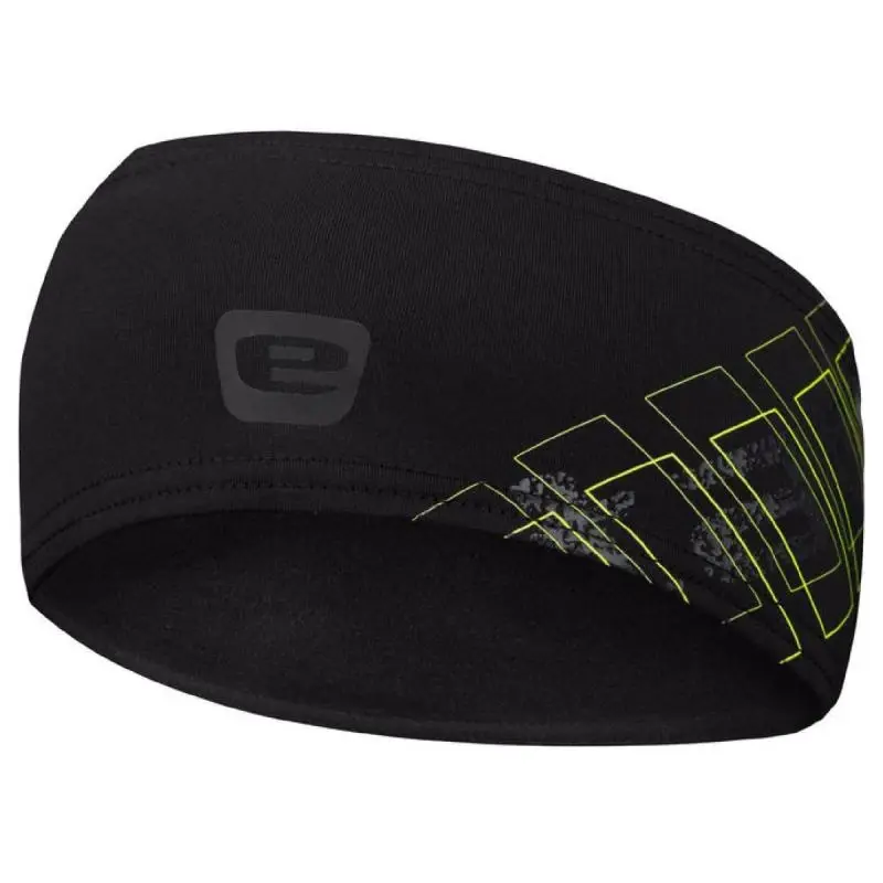 Etape Stix sportovní čelenka černá-žlutá fluo