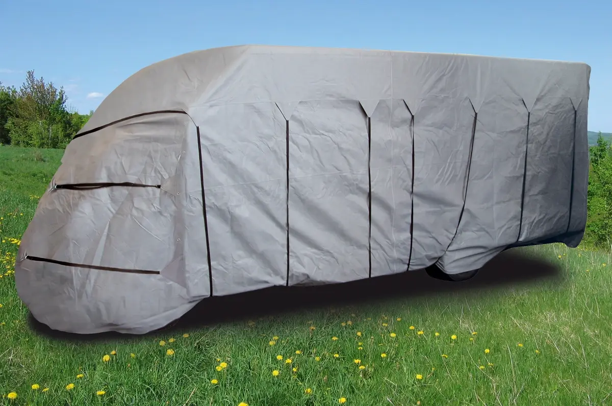 Eurotrail ochranná plachta na obytné auto 700-750 cm šedá