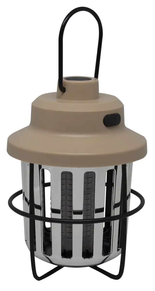 Eurotrail Retro lampa pro hubení hmyzu béžová