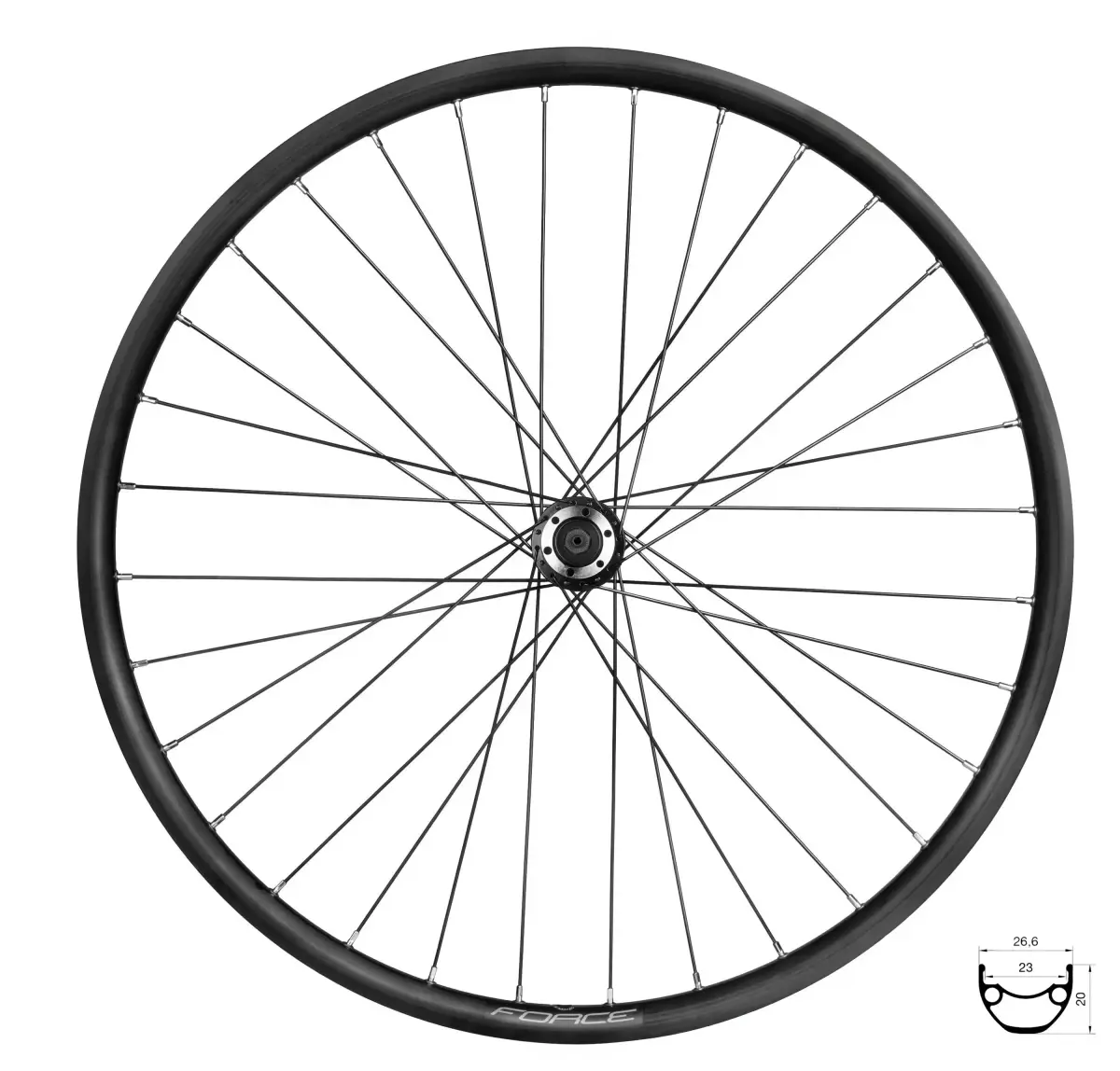 Force Kolo přední XC DISC 584x23 F804332-6d 32d