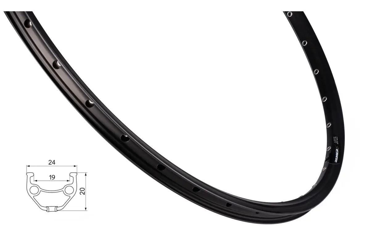 Force Ráfek XC BASIC DISC 622x19 36děr, černý