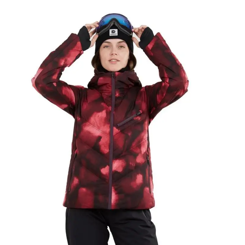 Fundango Elyra Padded Jacket-293-pomegranate