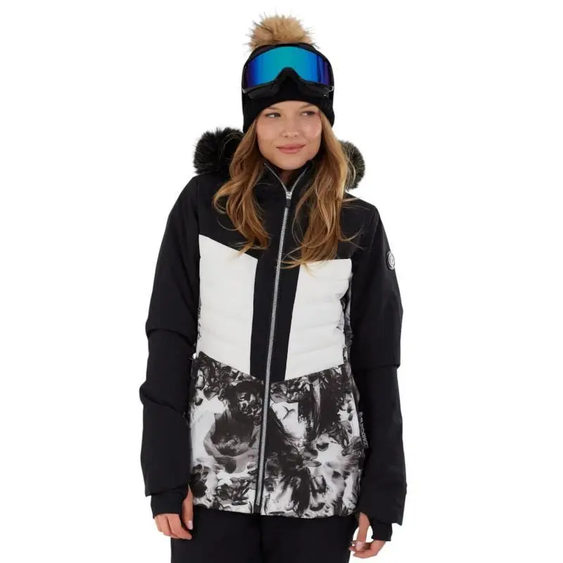 Fundango Salina Padded Jacket-982- grey glacier