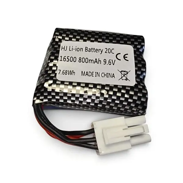 FUNTEK MT12 NEO černo-stříbrný Li-Ion 9,6V 800mAh akumulátor pro RC modely