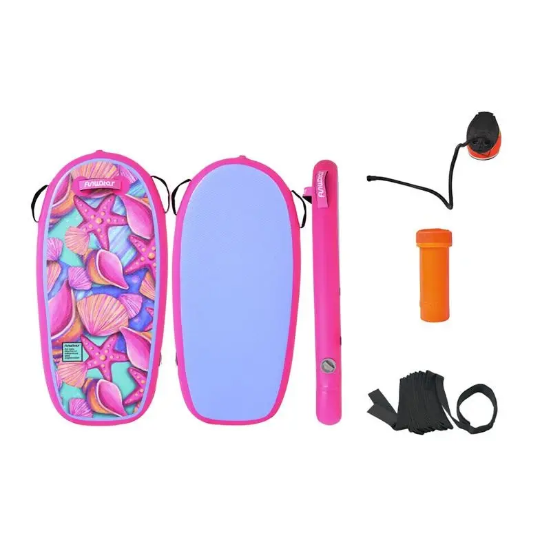 Funwater Nafukovací bodyboard ESIZ00089 1,1m (růžová)