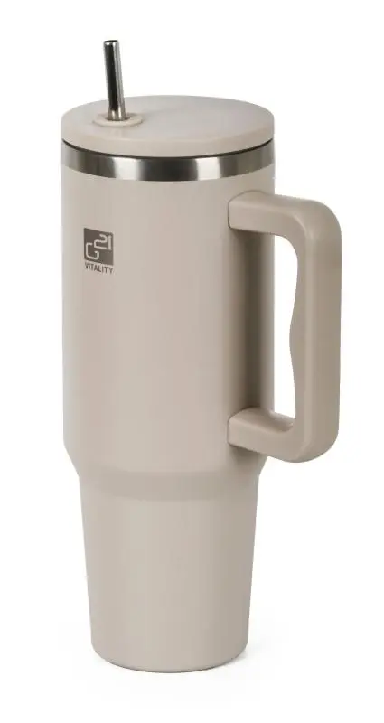 G21 Termohrnek FlowCup 1200 ml - pískově béžový