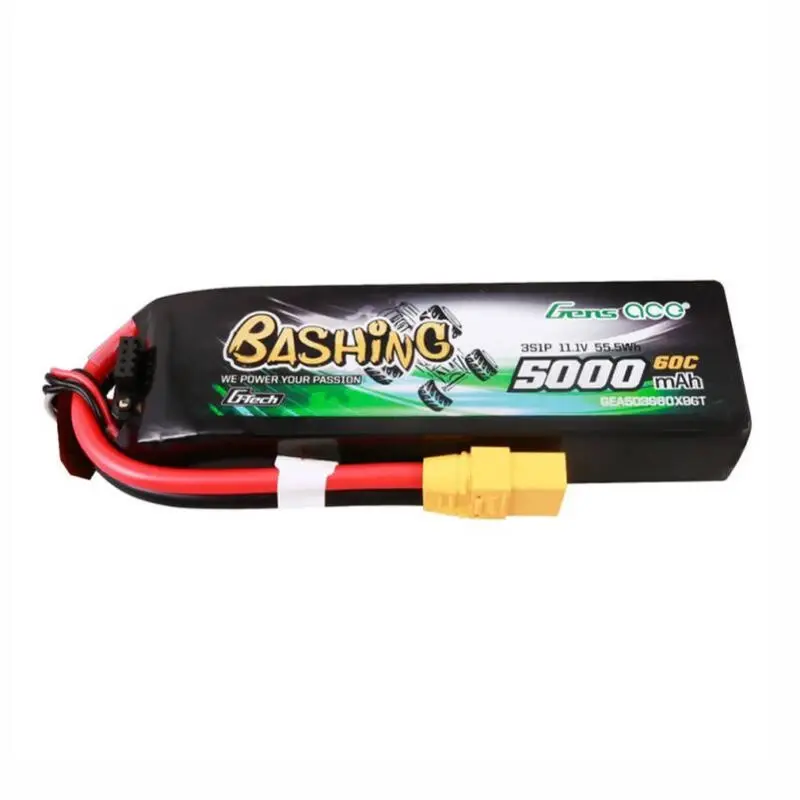 Gens Ace Baterie GensAce 5kmAh 11,1V 60C 3S1P s konektorem XT90