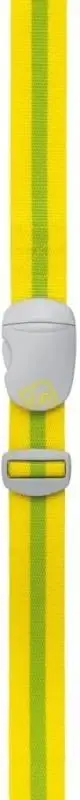 Go Travel popruh na zavazadla Luggage Strap 4cm yellow/green