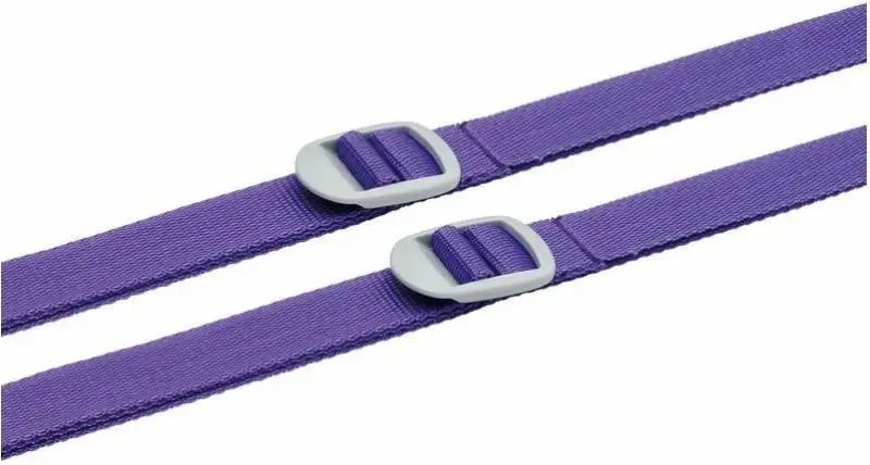 Go Travel sada popruhů na zavazadla 2,5 cm violet