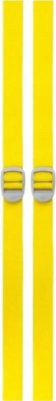Go Travel Twin Straps žluté popruhy na zavazadla, sada 2 ks