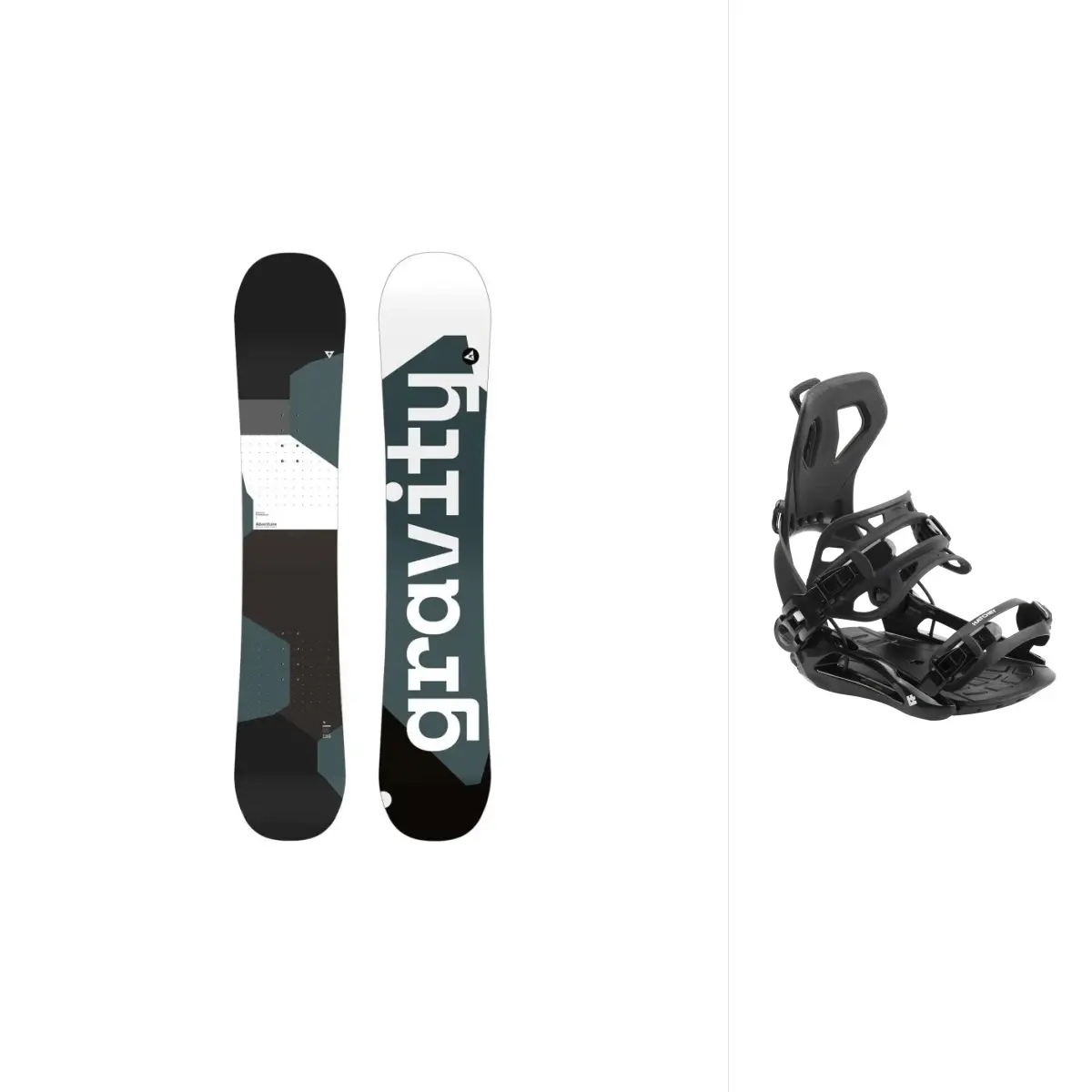 Gravity Adventure 24/25 snowboard + Hatchey Fastec vázání