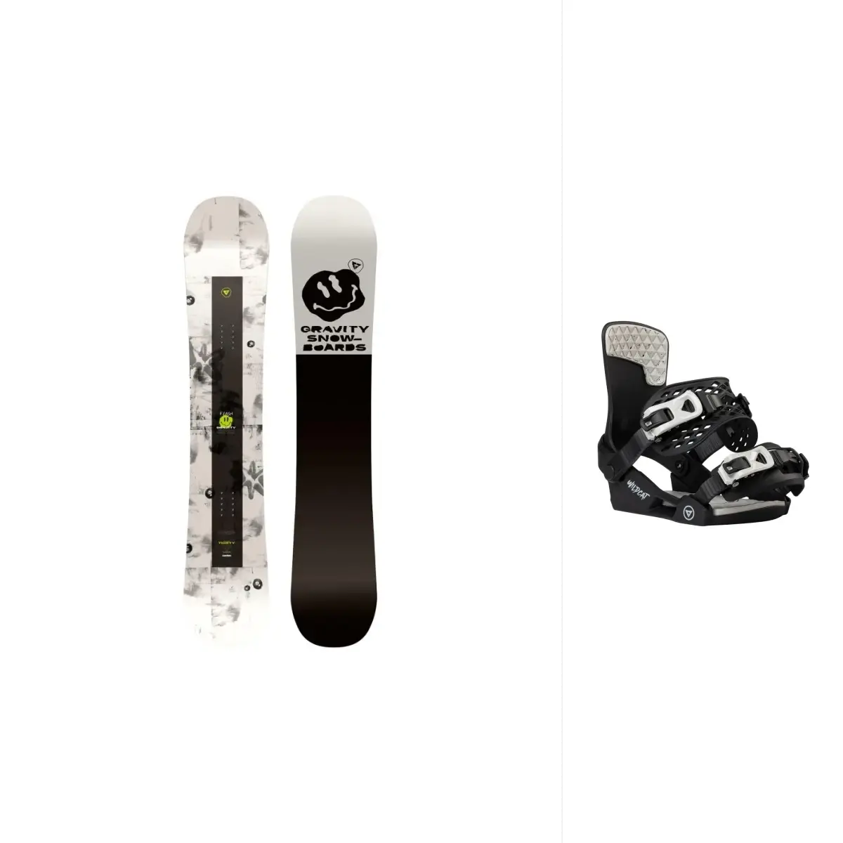 Gravity Flash 24/25 juniorský snowboard + Gravity Wildcat black vázání