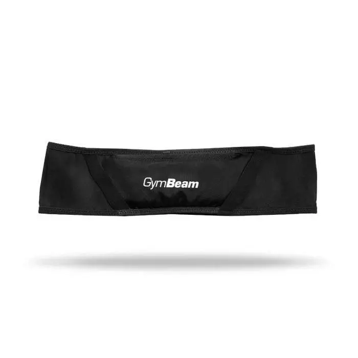GymBeam Běžecký opasek Compact Black POUZE M (VÝPRODEJ)