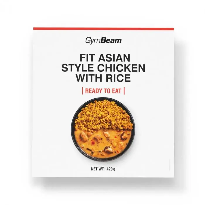 GymBeam FIT Kuřecí s rýží na asijský způsob Ready to eat 420g