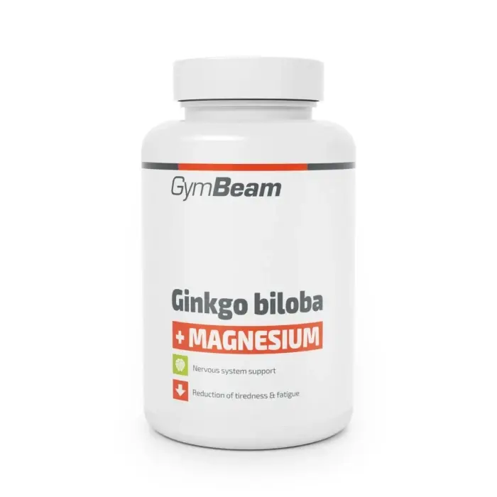 GymBeam Ginkgo Biloba + Magnézium 90 kaps. (VÝPRODEJ)