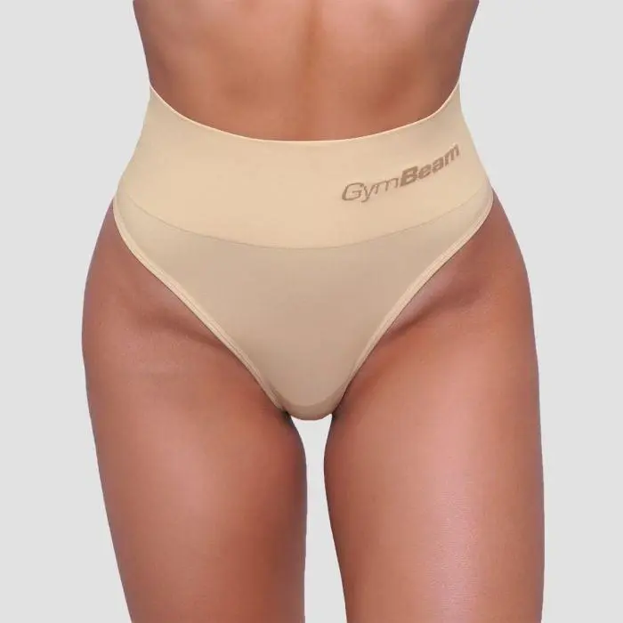 GymBeam Kalhotky Brazilian 2Pack Nude